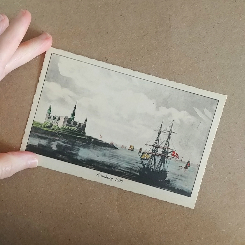 ❤5/10 Vintage Nautical Postcard
